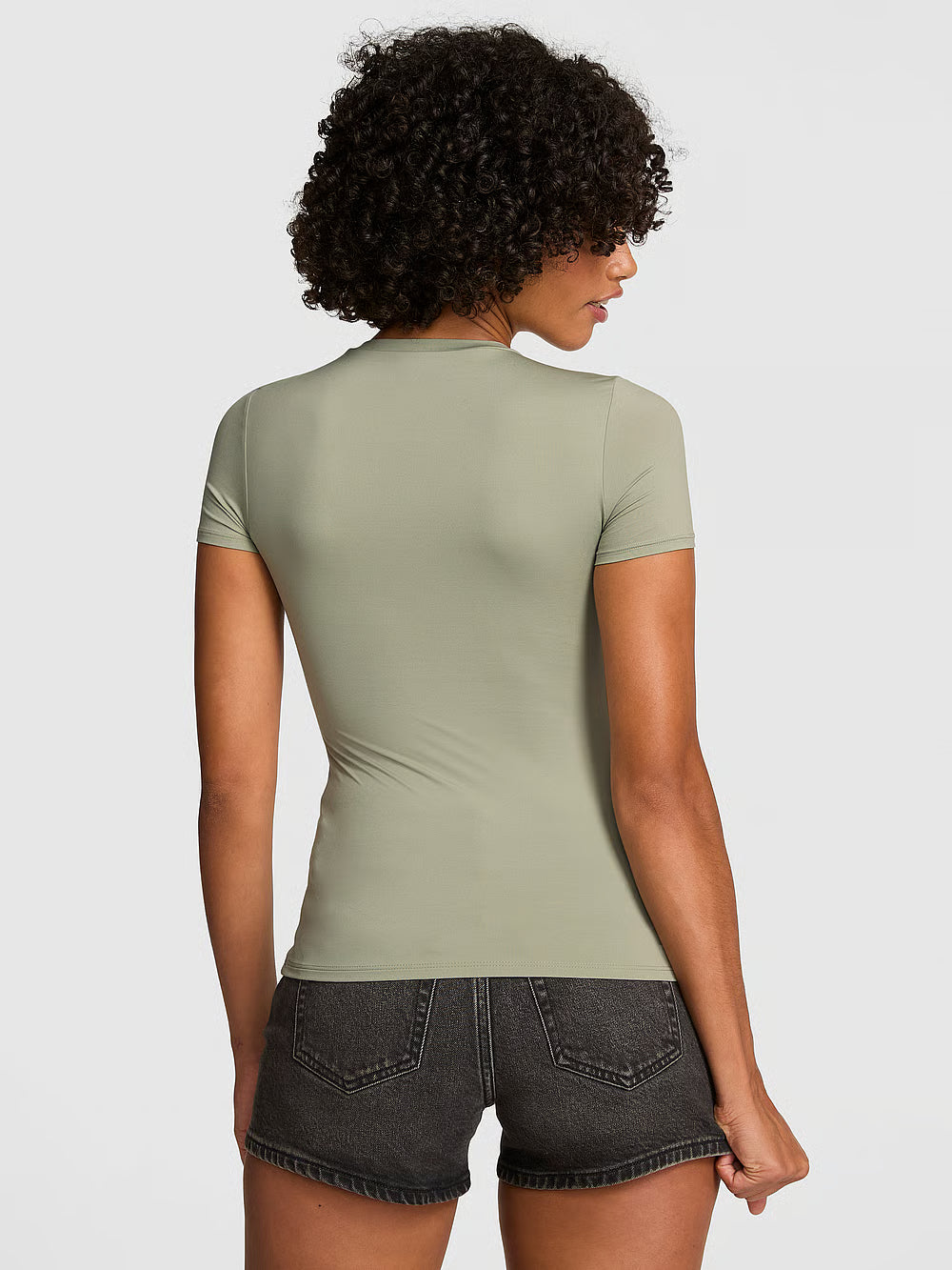 PINK Base Stretch Short-Sleeve Tee