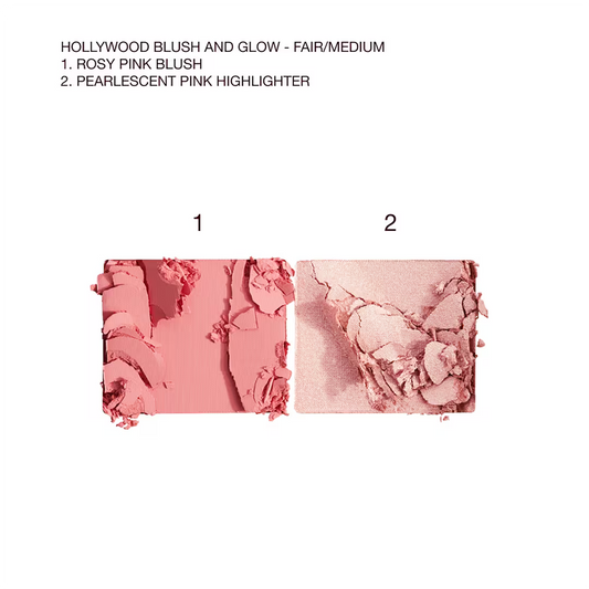 Mini Hollywood Blush & Glow Palette