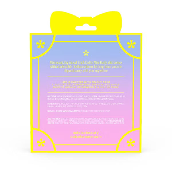 Mini Body Mist + Charm