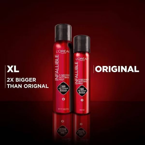 Infallible 3-Second Up to 36HR Wear Setting Spray