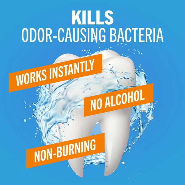 TheraBreath Fresh Breath Mouthwash Alcohol-Free - Icy Mint