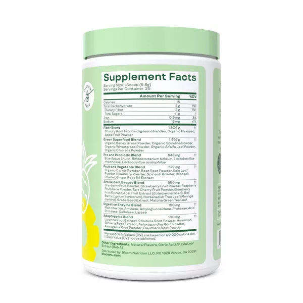 Greens and Superfoods Powder - 25 ct