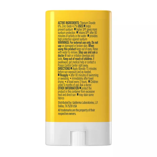 Sheer Mineral Sunscreen Stick SPF 50, Face & Body