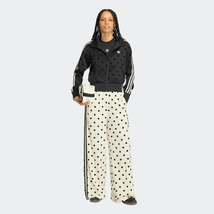 SATIN POLKA DOTS TT Track Top
