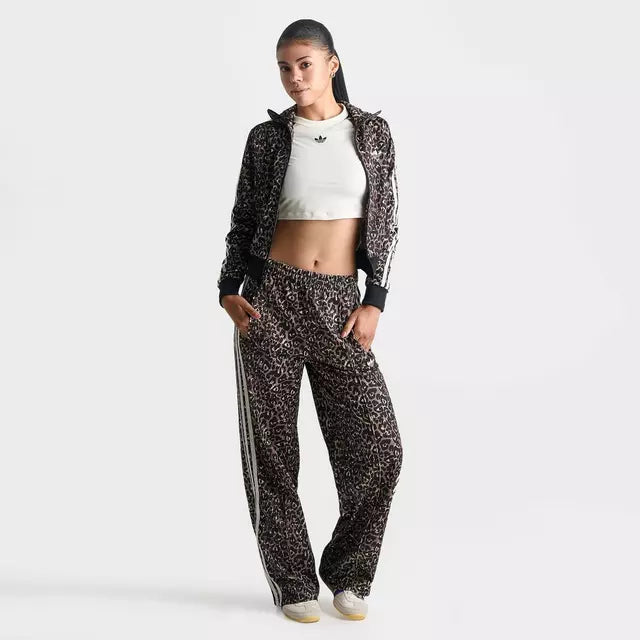 Raglan Leopard Firebird Oversized Track Pants