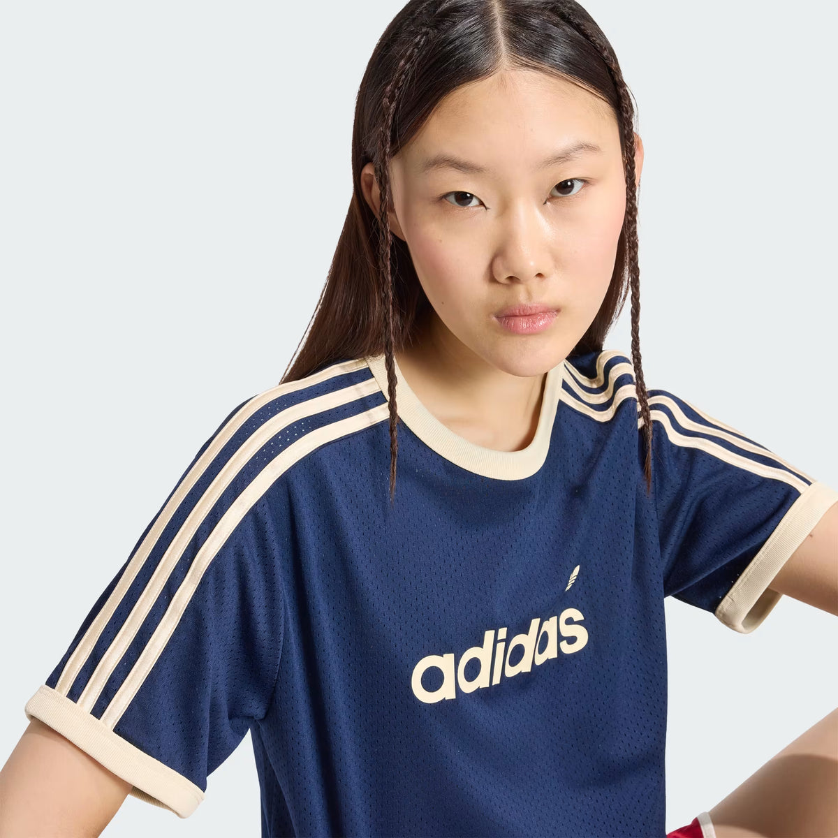 LINEAER MESH TEE