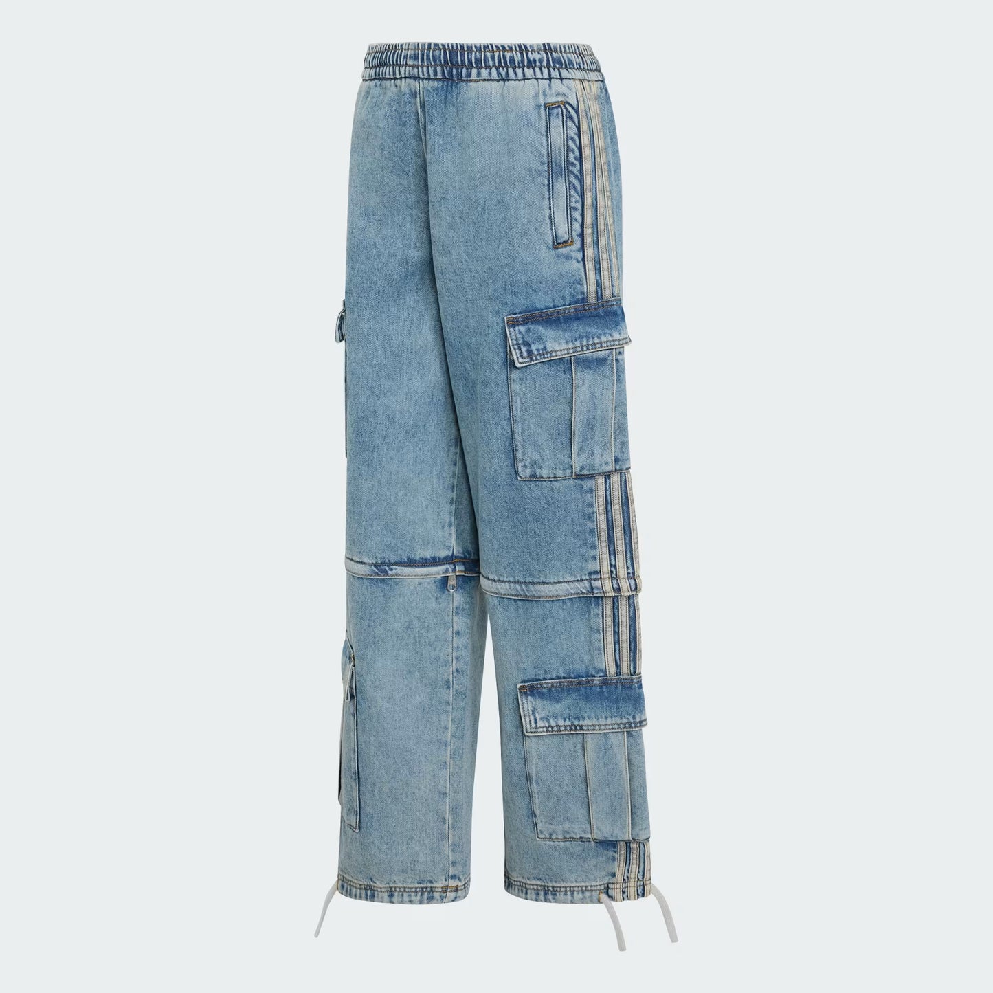 MID RISE 2-IN-1 DENIM PANT