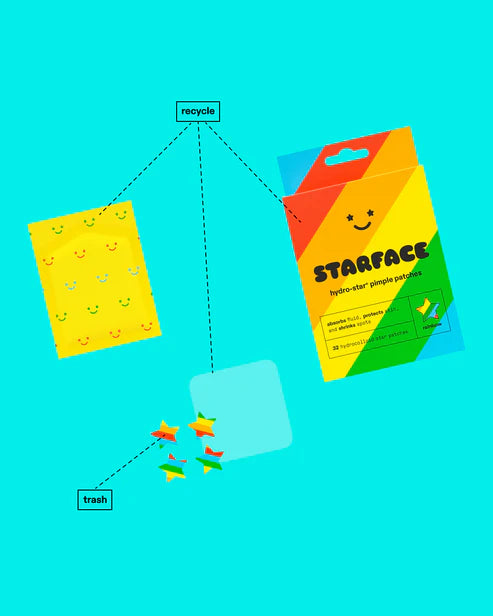 Hydro-Star Rainbow Star Pimple Patches