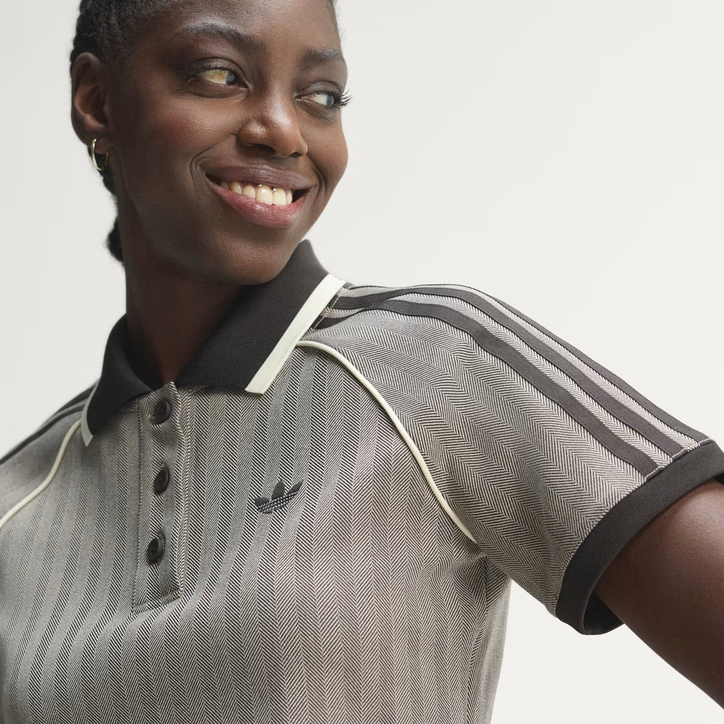 TWEED POLO SHIRT