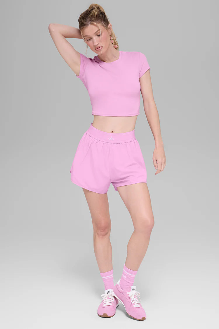 Alosoft Crop Finesse Short Sleeve