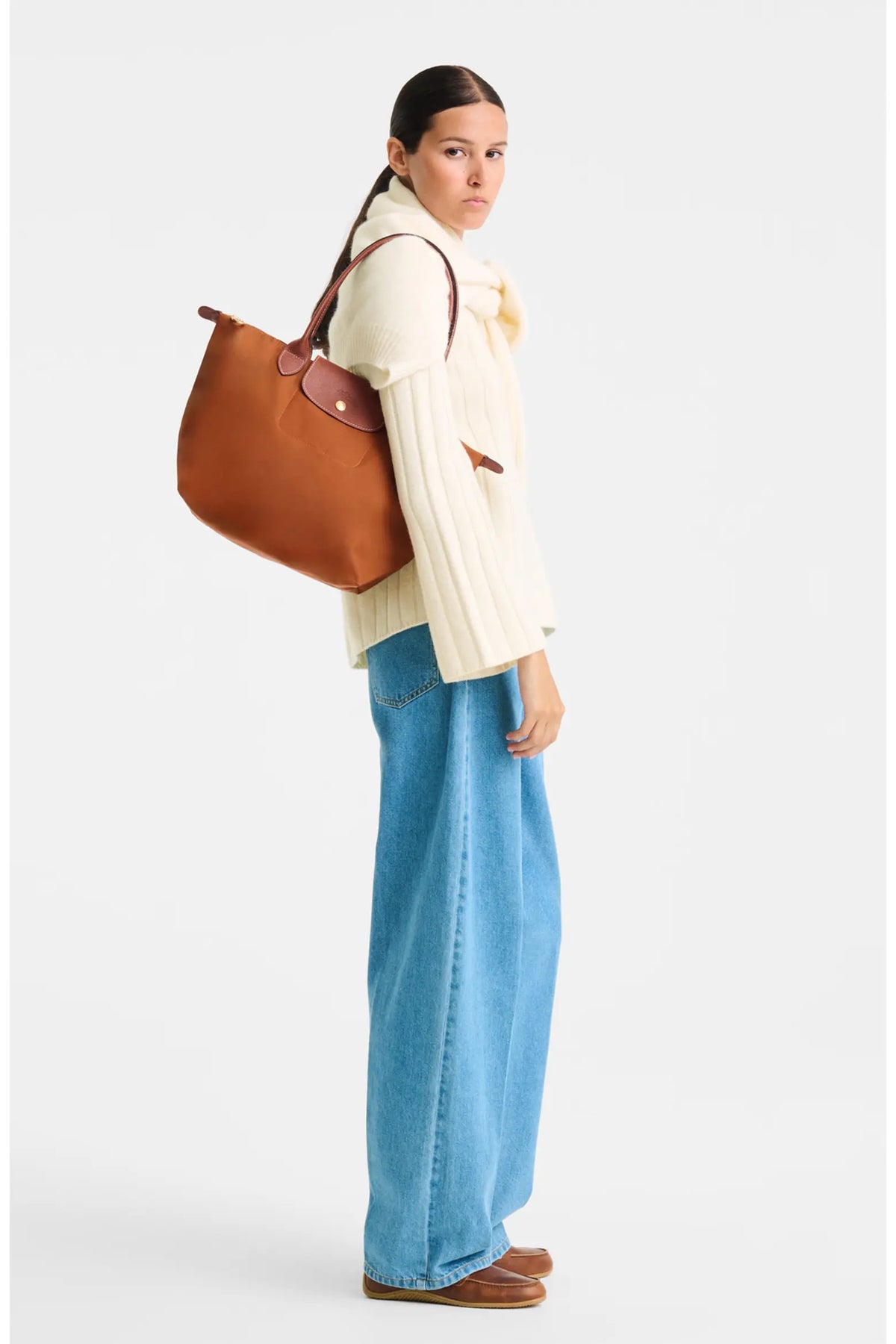 Medium Le Pliage Nylon Shoulder Tote