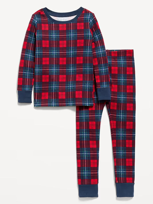 Printed Snug-Fit Pajama Set