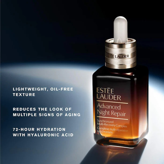 Advanced Night Repair Synchronized Multi-Recovery Complex Serum with Hyaluronic Acid