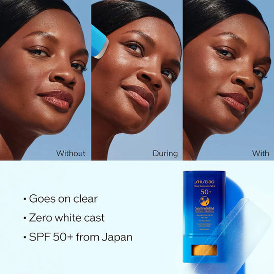 Clear Sunscreen Stick SPF 50