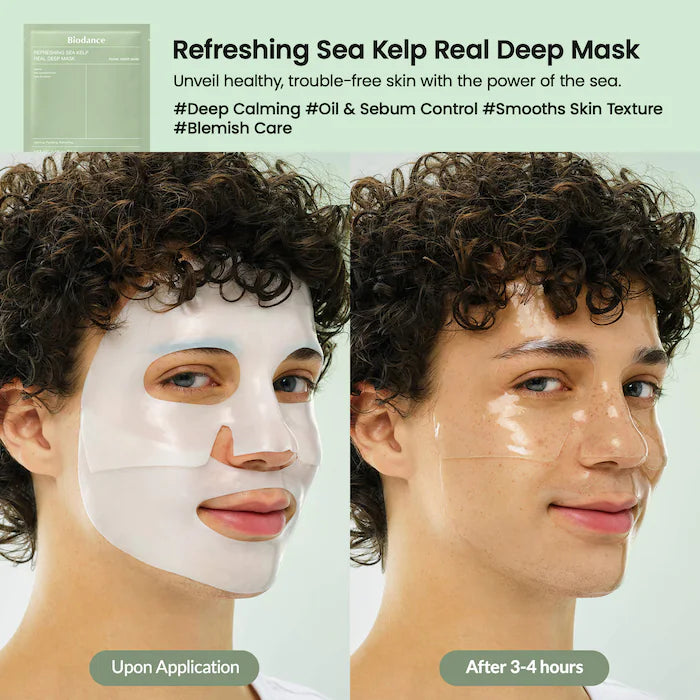 Real Deep Mask Gift Set - 4 Masks for Pore Care, Hydration, Calming and Dark Spot Treatment