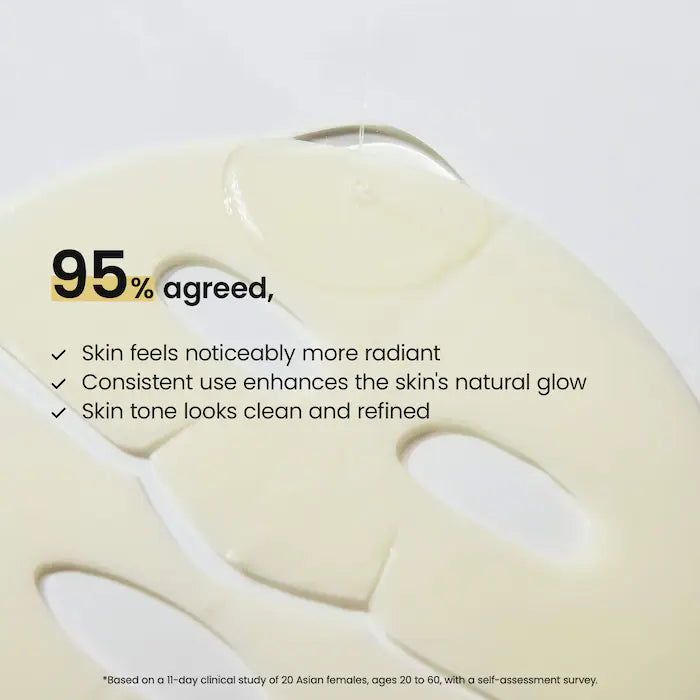 Radiant Vita Niacinamide Real Deep Mask – 4 Pack for Brightening Dull Skin & Dark Spot Care