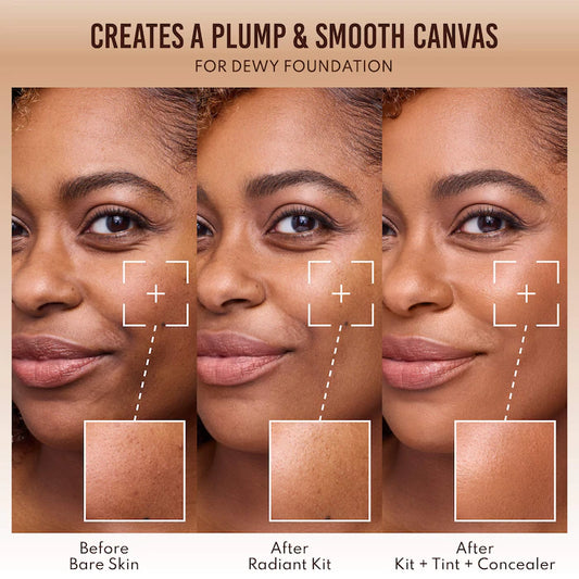 Mini Yummy Skin Glow Finish Skin Prep Essential Kit