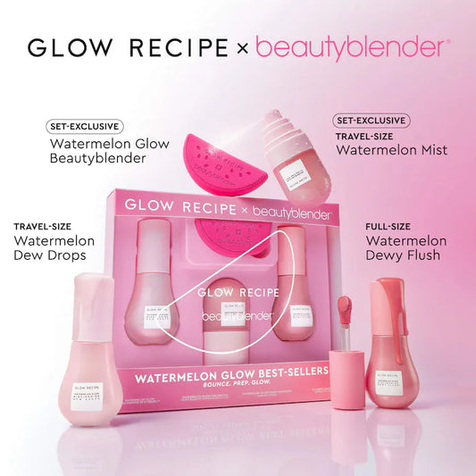 Glow Recipe X Beautyblender Watermelon Glow Bestsellers