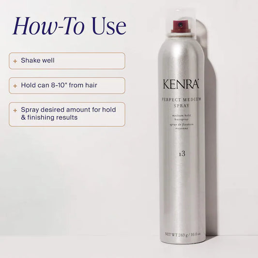 Perfect Medium Hold Hairspray 13