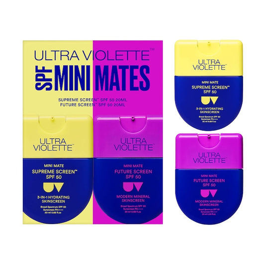 SPF Mini Mates SPF 50 Hydrating & Mineral Facial Sunscreen Set