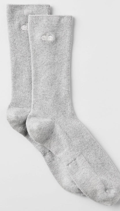 Unisex Half-Crew Understated Sock