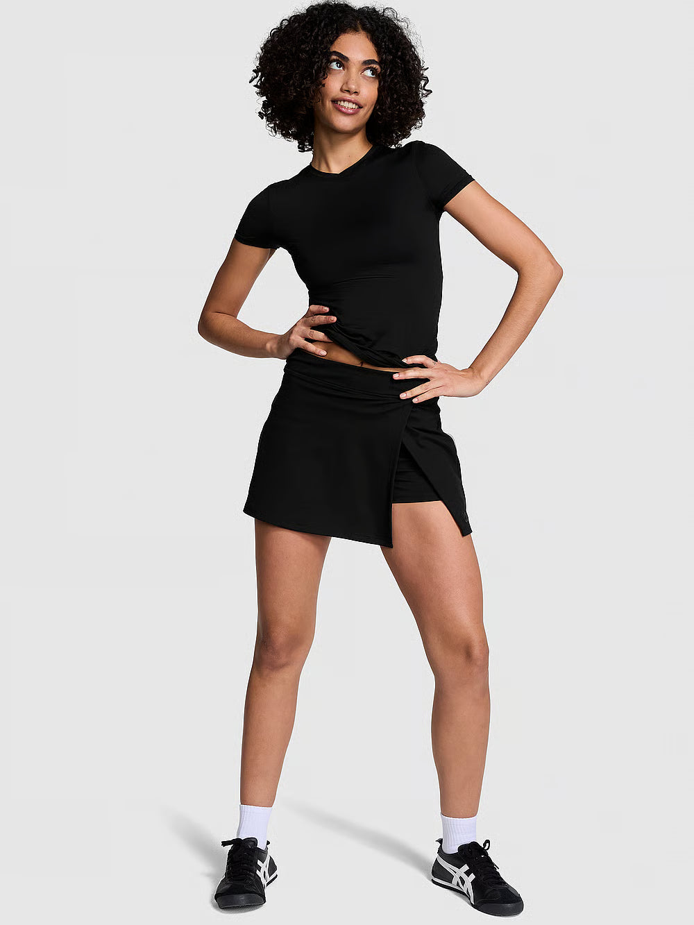 PINK Base Stretch Short-Sleeve Tee