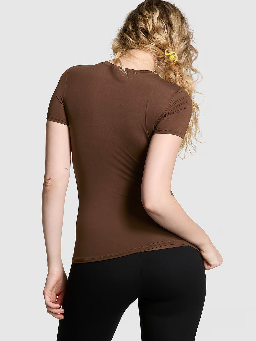PINK Base Stretch Short-Sleeve Tee