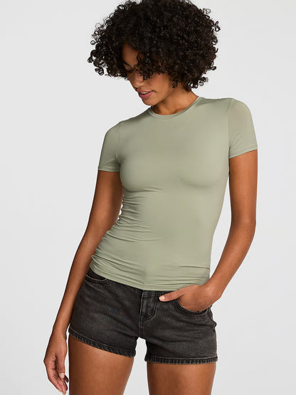 PINK Base Stretch Short-Sleeve Tee