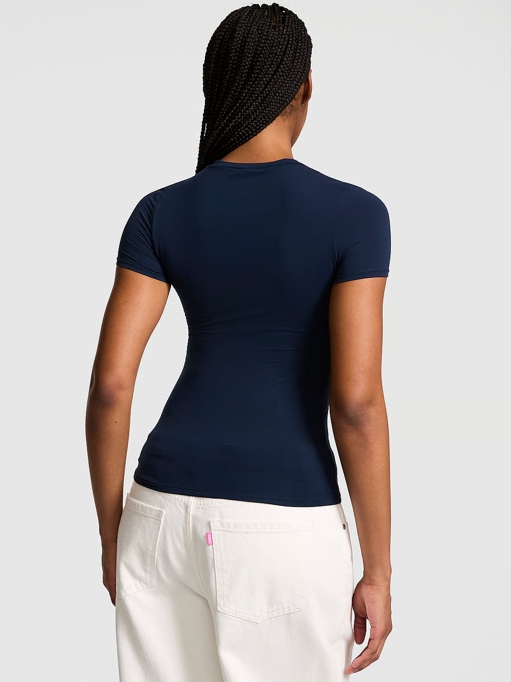 PINK Base Stretch Short-Sleeve Tee