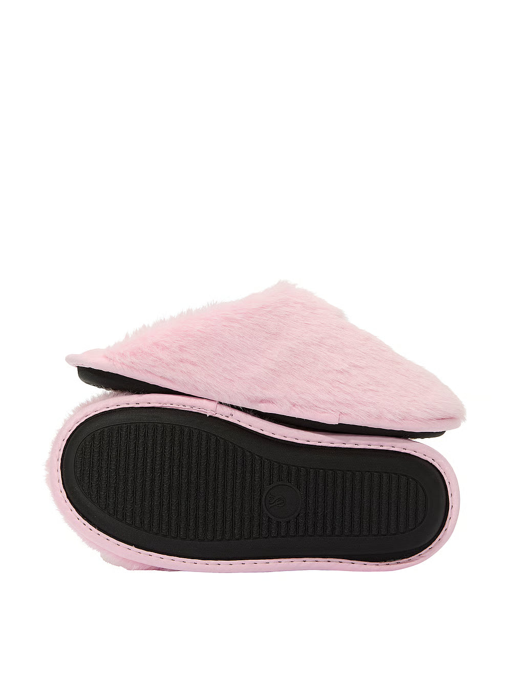 Pantuflas de felpa con punta cerrada de lujo