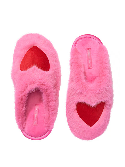 Luxe Plush Closed-Toe Slippers