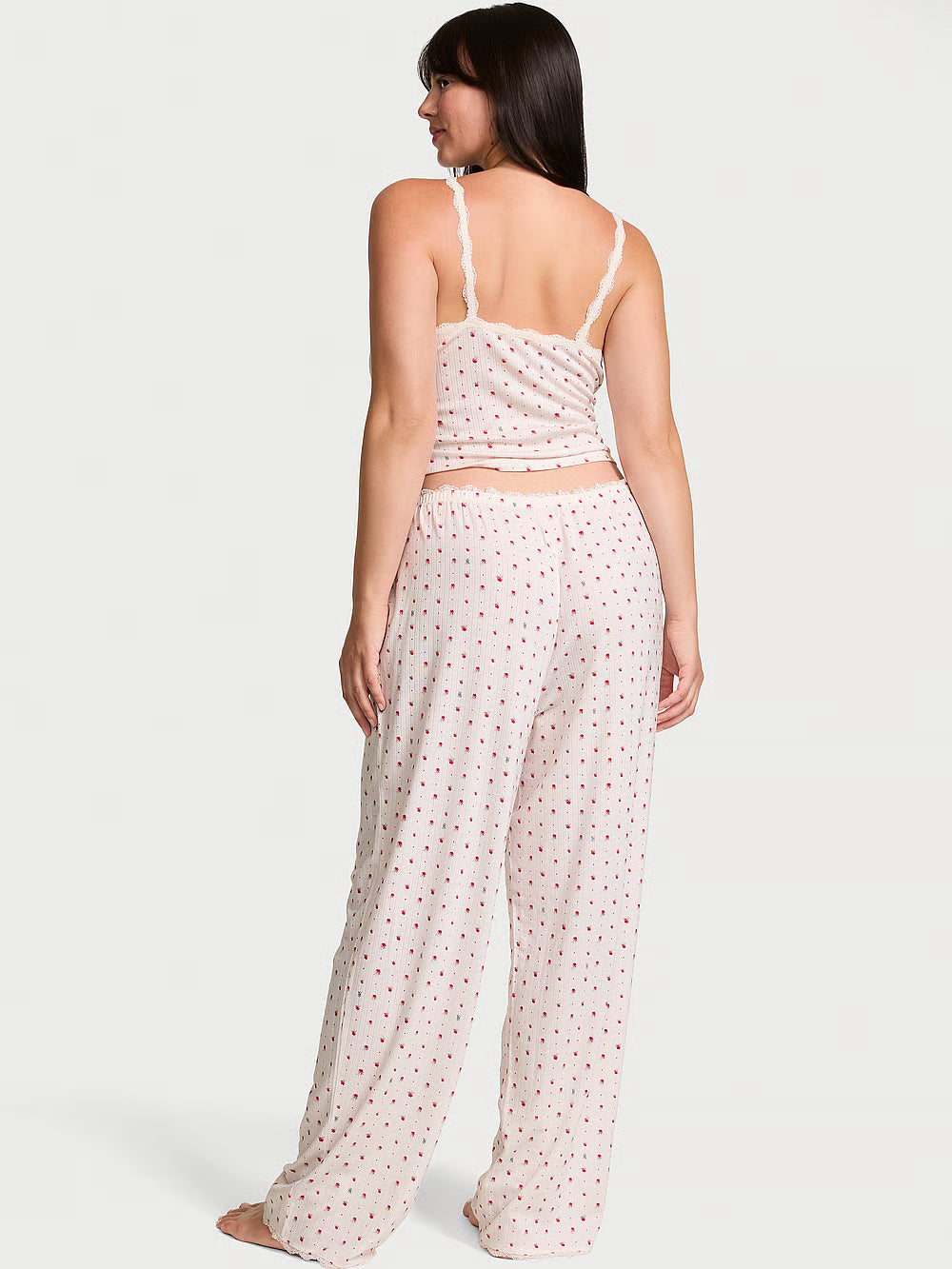 Pointelle Rib Tank & Pant Set
