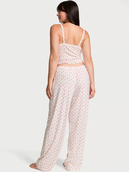Pointelle Rib Tank & Pant Set
