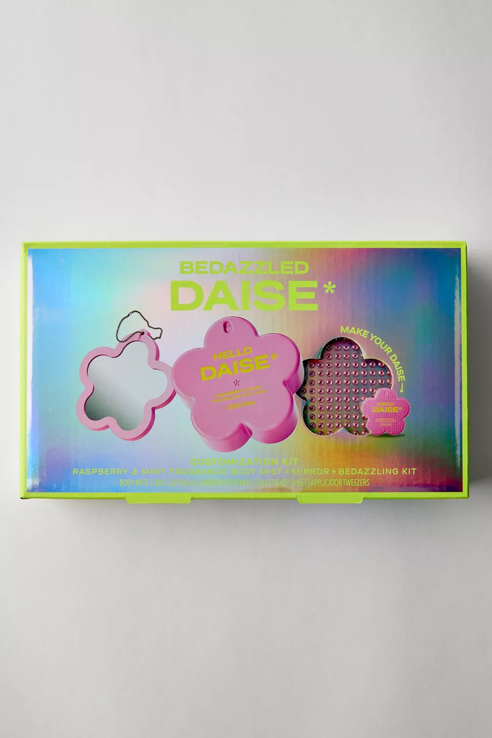 Fragrance Body Mist & Compact Mirror Bedazzled Gift Set