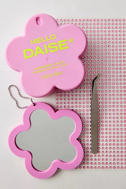 Fragrance Body Mist & Compact Mirror Bedazzled Gift Set