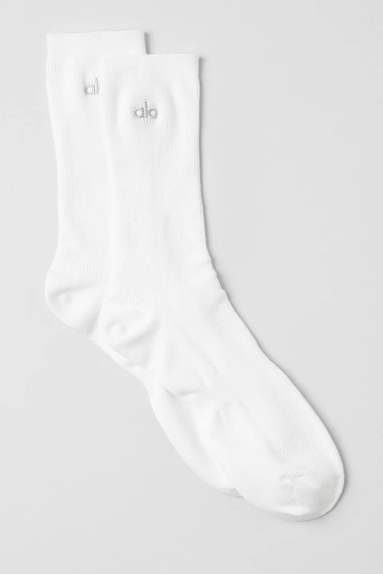 Unisex Half-Crew Understated Sock