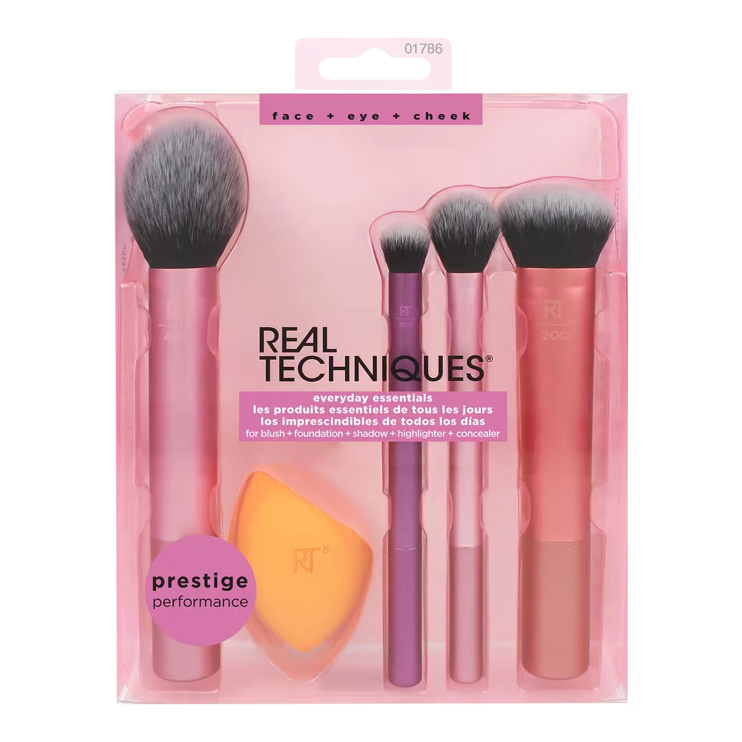 Everyday Essentials Makeup Brush & Sponge Set