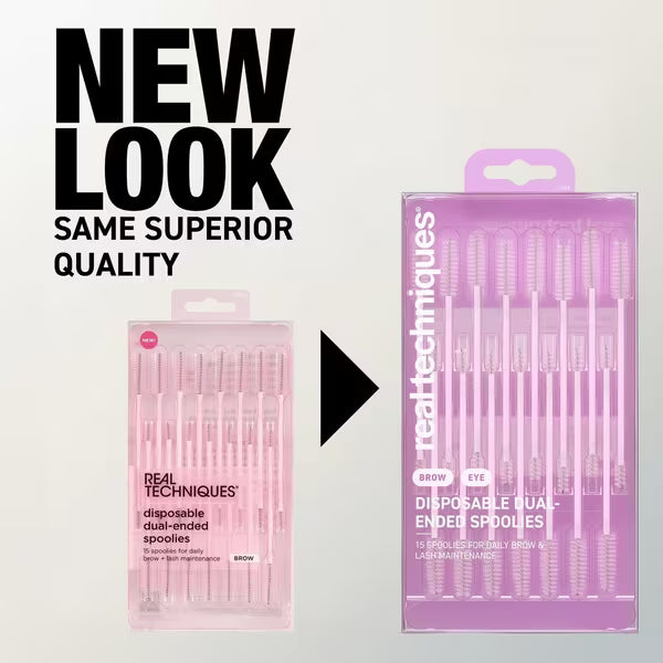 Disposable Dual-Ended Brow Spoolies