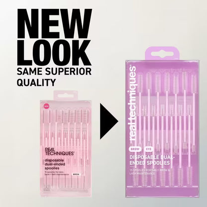 Disposable Dual-Ended Brow Spoolies