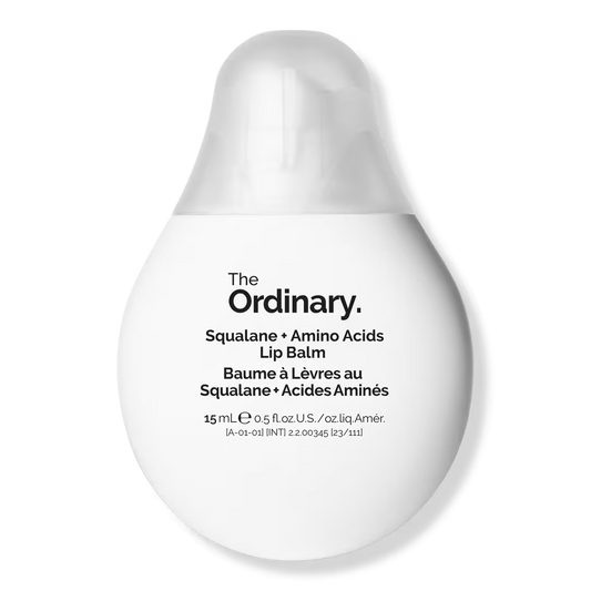 Squalane + Amino Acids Hydrating Lip Balm for Lips, Elbows, and Cuticles