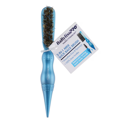 2-in-1 Mini Slick Back Brush