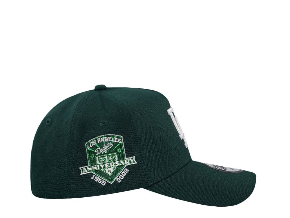 New Era Los Angeles Dodgers 50th Anniversary Green Classic Edition 9Forty A Frame