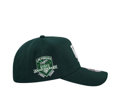 New Era Los Angeles Dodgers 50th Anniversary Green Classic Edition 9Forty A Frame