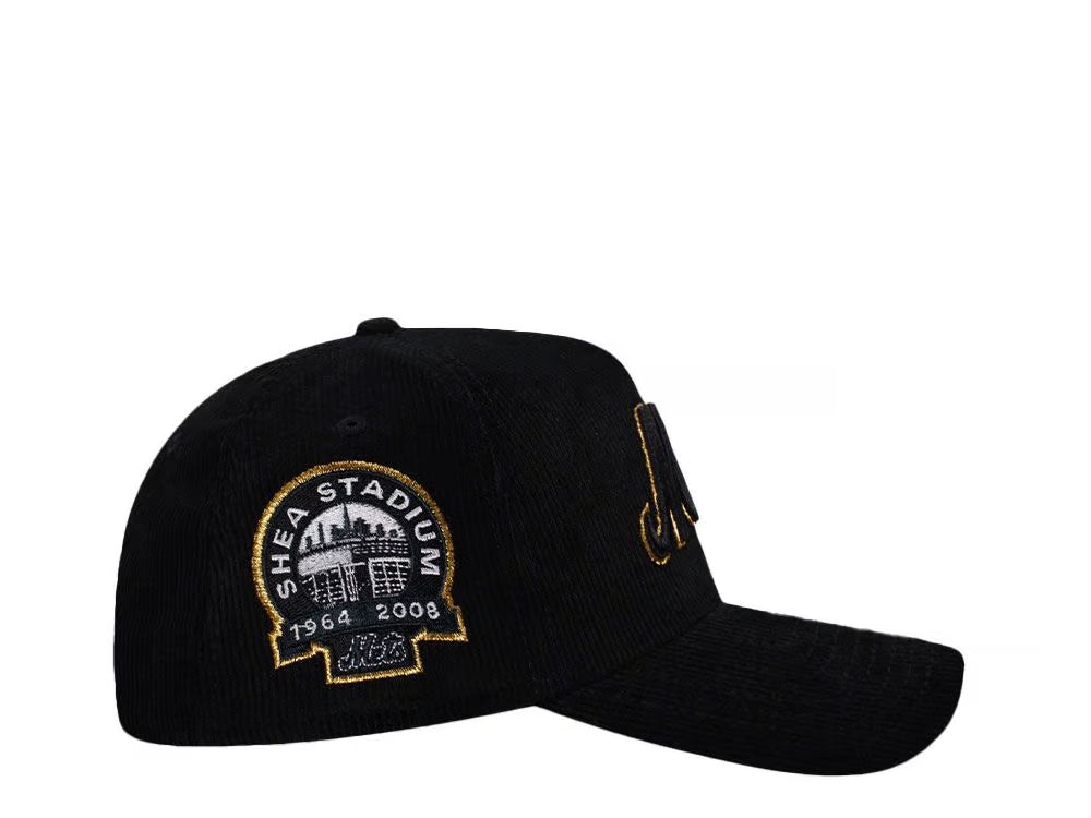 New Era New York Mets Shea Stadium Black Corduroy Edition 9Forty A Frame