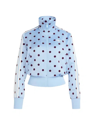 SATIN POLKA DOTS TT Track Top