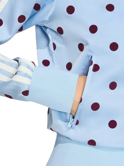 SATIN POLKA DOTS TT Track Top