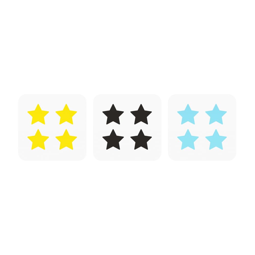 Starface Big Lil - Parches hidrocoloides para espinillas amarillos y negros