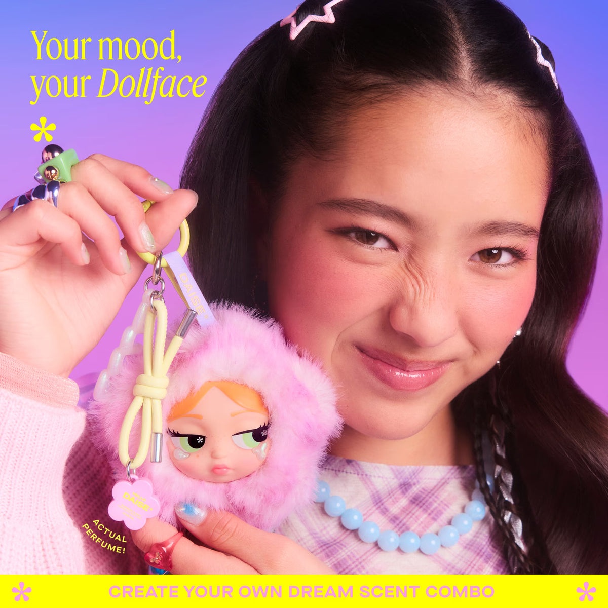 Blind Box Mystery Dollface Charm & Mini Solid Fragrance