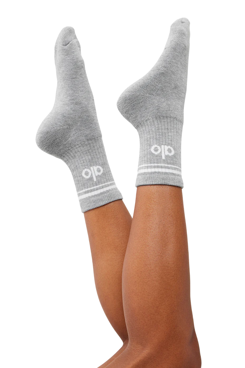 Unisex Half-Crew Throwback Sock