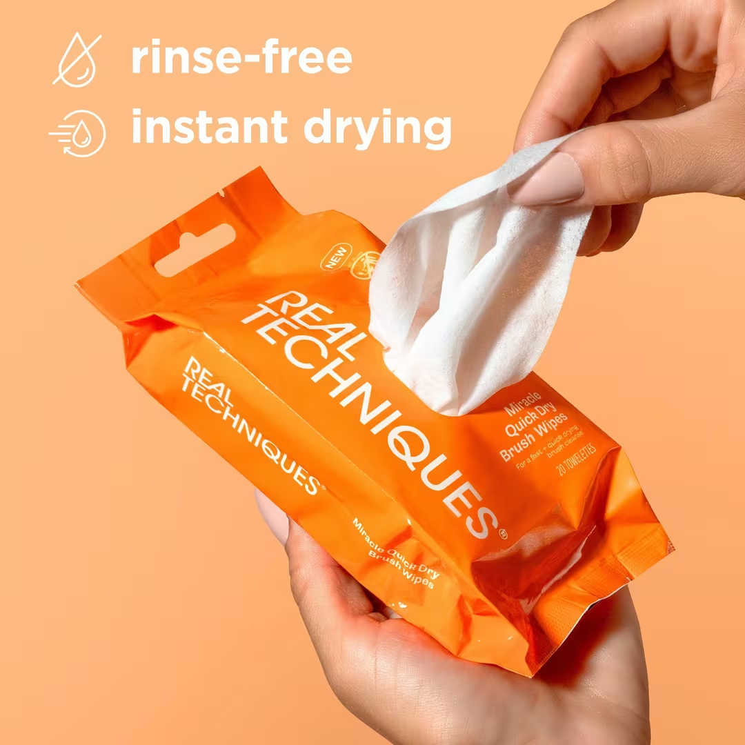 Miracle Quick Dry Makeup Brush Wipes